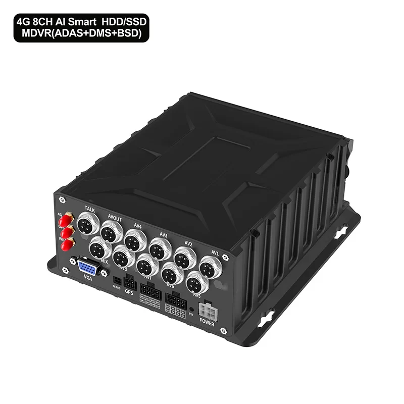 4G 8CH AI smart HDD-SSD-MDVR