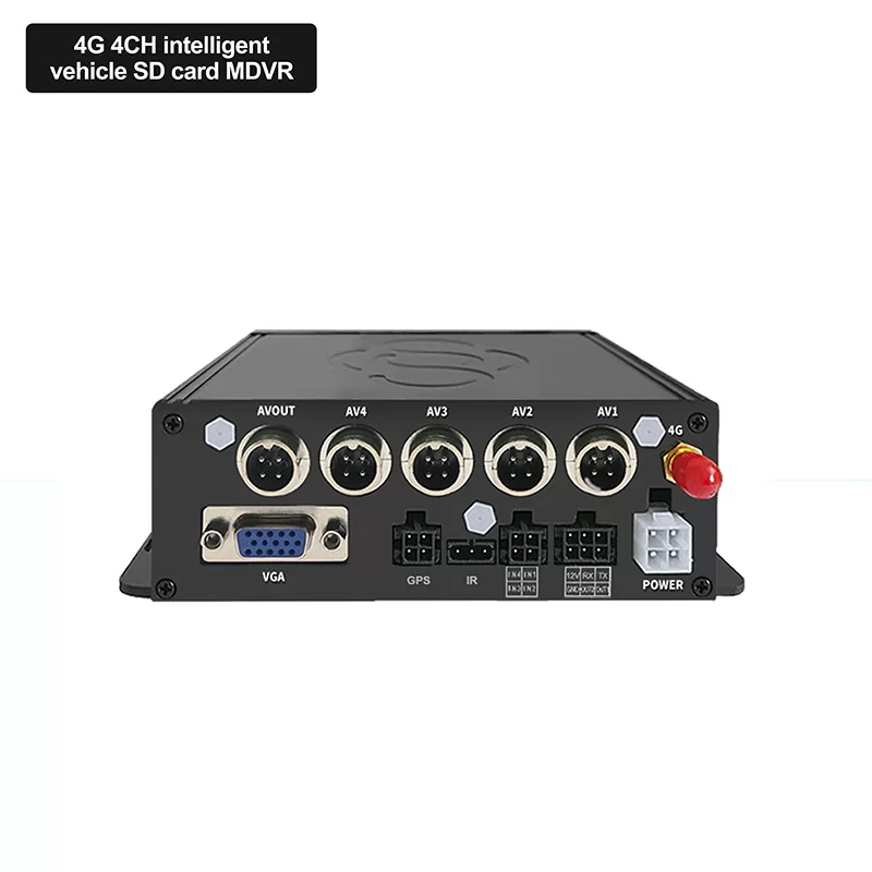 4G 4CH intelligent vehicle SD card MDVR