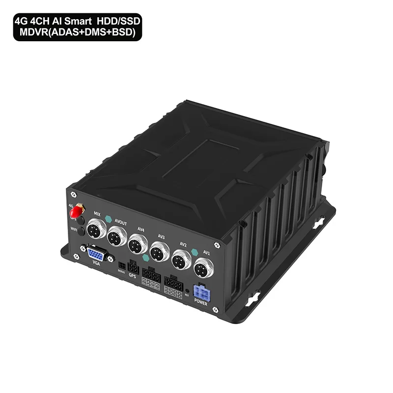 4G 4CH AI smart HDD-SSD-MDVR
