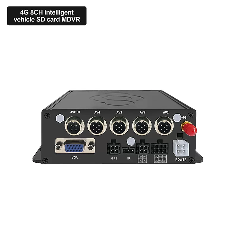 4G 8CH intelligent vehicle SD card MDVR