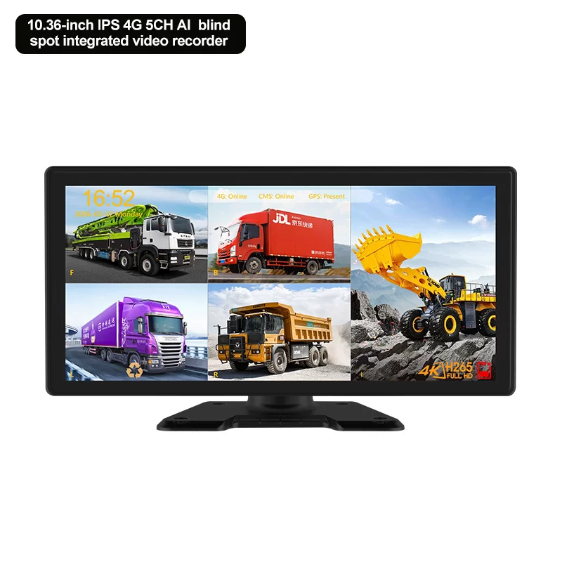 10.36-inch IPS 4G 5CH Al BSD blind spot integrated video recorder